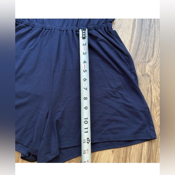 🌴Lilly Pulitzer Blue Romper•Sz Medium🌴 - Picture 10 of 16